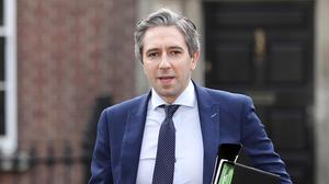 Further and Higher Education Minister Simon Harris said third-level colleges would begin contacting eligible students this week. Photo: Frank McGrath