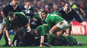 Former Ireland international Chris Saverimutto. Photo: Sportsfile
