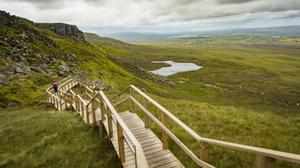 Cuilcagh's 'Stairway to Heaven', from The Sunday Independent 