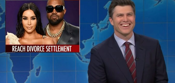 ‘SNL’: Weekend Update’s Colin Jost Cracks Jokes About Kanye West’s Controversial Week In News