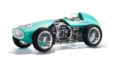 Tiffany Time for Speed Car Clock