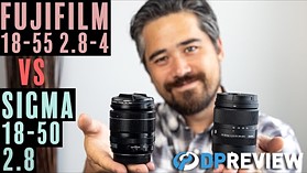 Sigma 18-50mm F2.8 vs Fujifilm 18-55mm F2.8-4: What's the best compact X-Mount standard zoom?