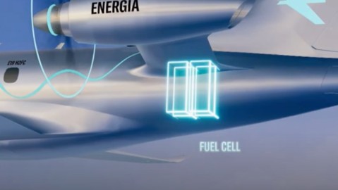 Embraer reveals two hydrogen fuel-cell-powered jets and two powered with electric-hybrid propulsion.