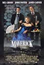 Jodie Foster, Mel Gibson, and James Garner in Maverick (1994)
