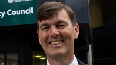 Duncan Enright, a county councillor in Oxfordshire.