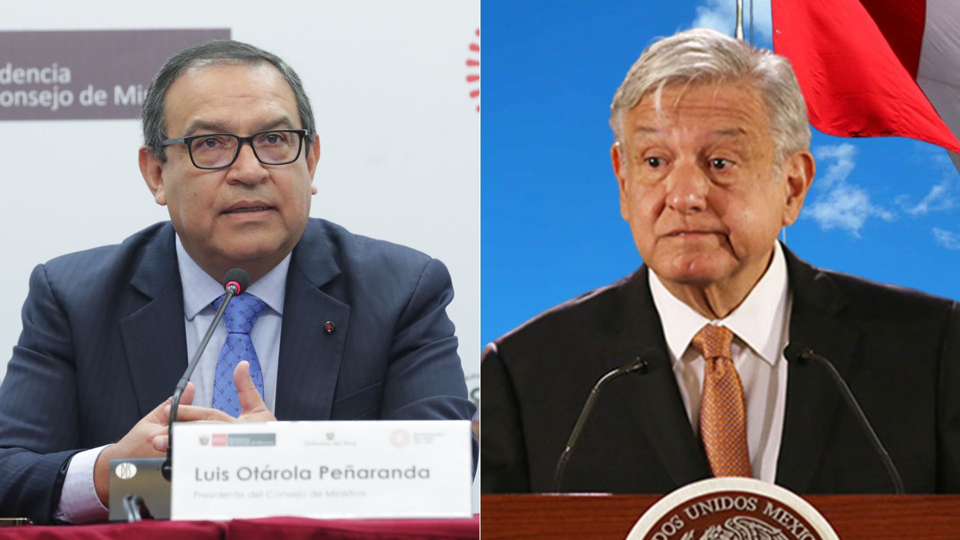 Primer Ministro Alberto Otárola le pide a AMLO que pare “incesante intromisión en los asuntos internos del Perú”
