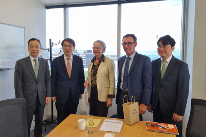 Delegation of the National Election Commission of Republic of Korea visits Wellington