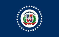 Naval Jack of the Dominican Republic.svg