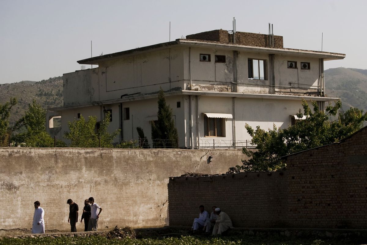 Osama bin Laden's compound in Abbottabad, Pakistan (Getty Images)