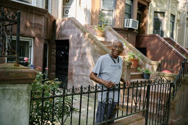 Thomas Holley has lived in his home in Crown Heights, Brooklyn for 58 years. He would ideally like to sell it to another Black homeowner, but knows that when he puts it on the market, that may not be possible.