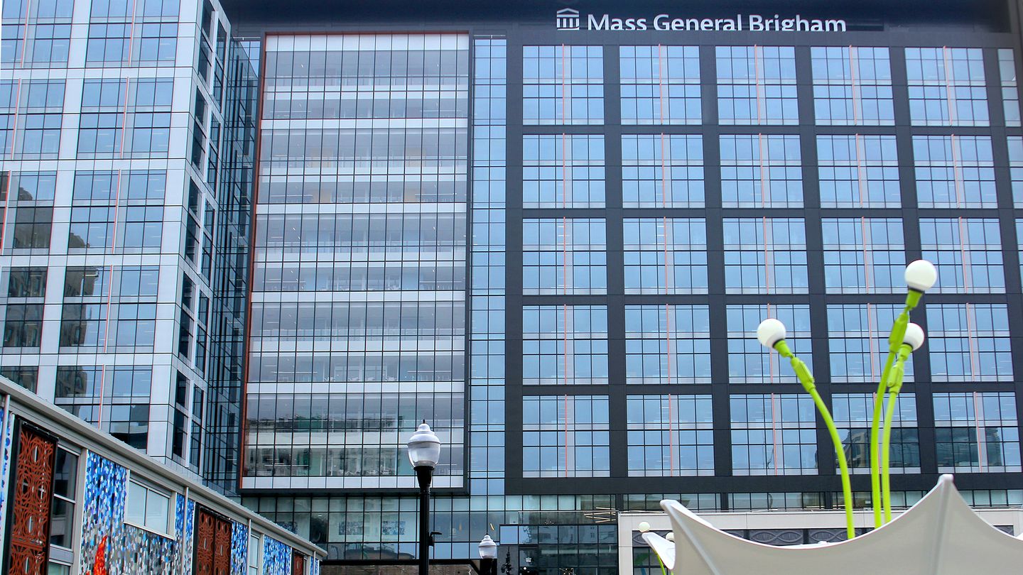 The Mass General Brigham offices in Somerville.