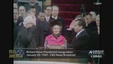 Inauguration of Richard Nixon CBS News Broadcast