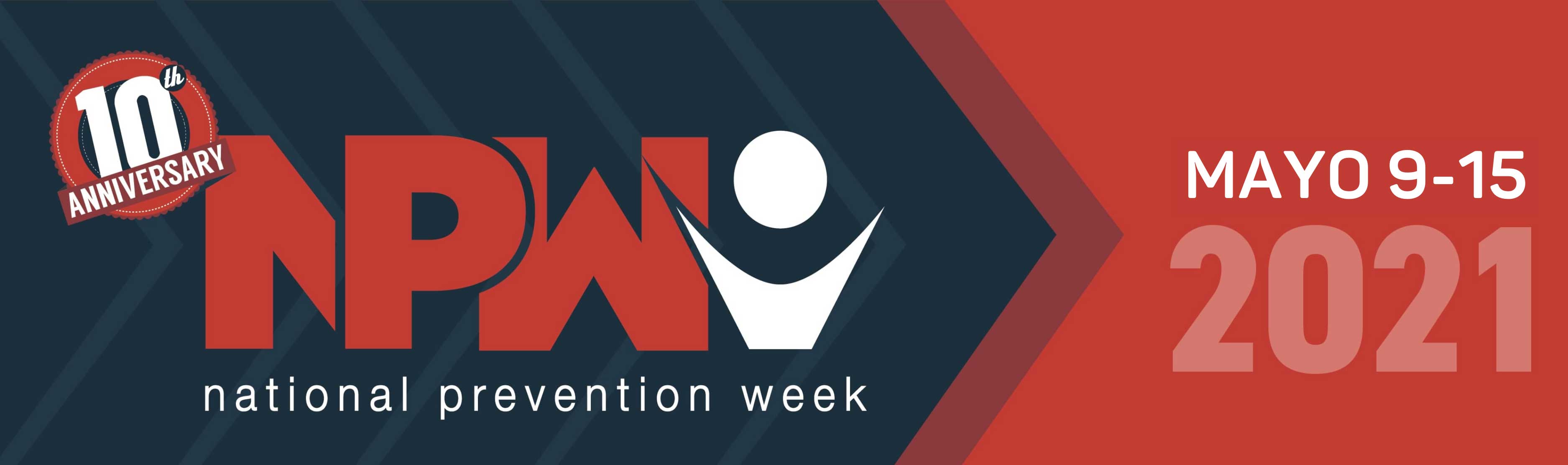 Semana nacional de prevención - Mayo 10 al 16 de 2020