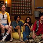 A.D. Miles, Michael Showalter, David Wain, and Lake Bell in Wet Hot American Summer: First Day of Camp (2015)
