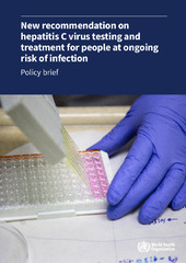 New recommendation on hepatitis C virus testing and treatment for people at ongoing risk of infection