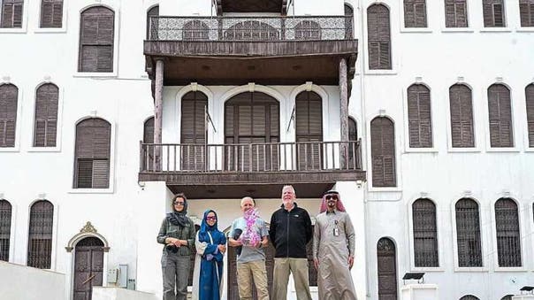 British explorer arrives in Saudi Shoubra Palace after a 13-day journey on foot