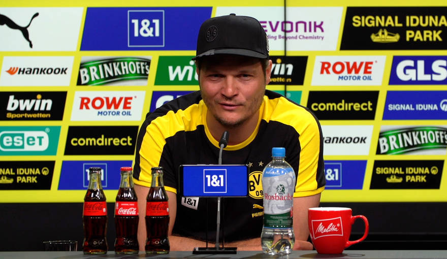 Pressekonferenz vor FC Augsburg