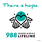 there is hope 988 sticker