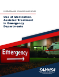 Use of Medication-Assisted Treatment in Emergency Departments