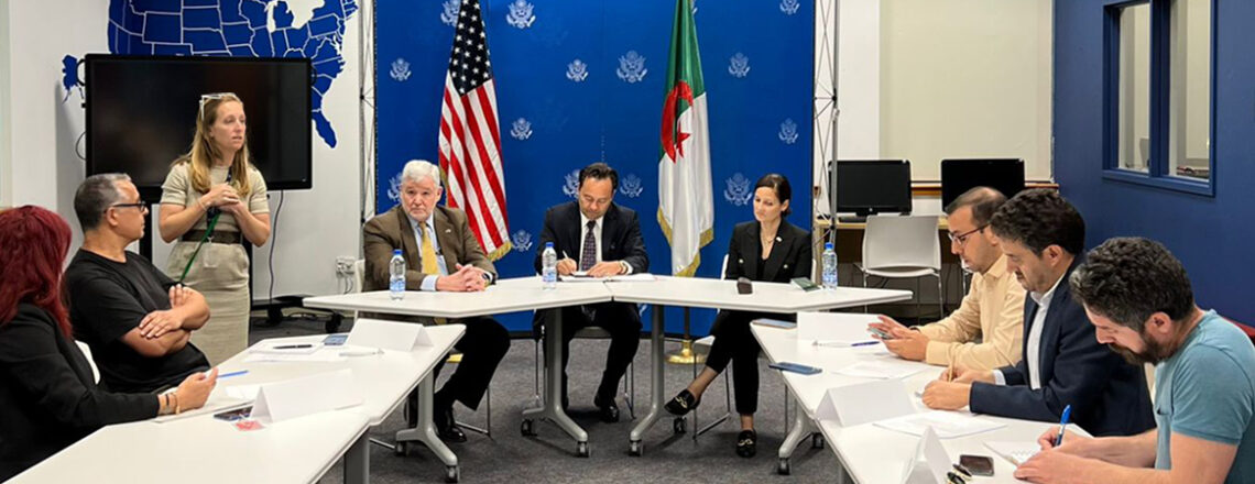 The United States and Algeria Hold Security Dialogue