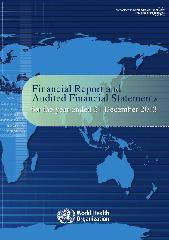 Financial report and audited financial statements for the year ended 31 December 2013