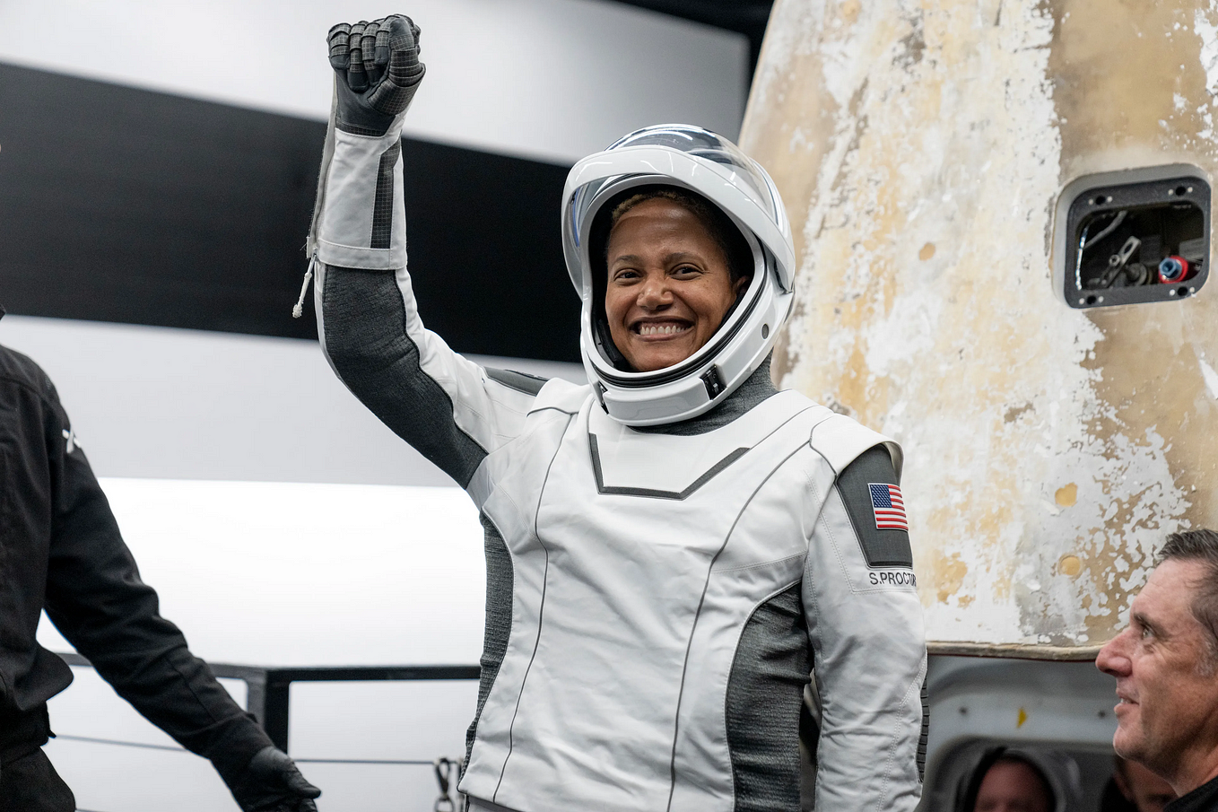 Black, Female, and Astronaut