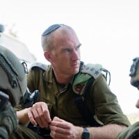 Col. Jonathan Steinberg, the commander of the Nahal Brigade, in an undated photo (Israel Defense Forces)