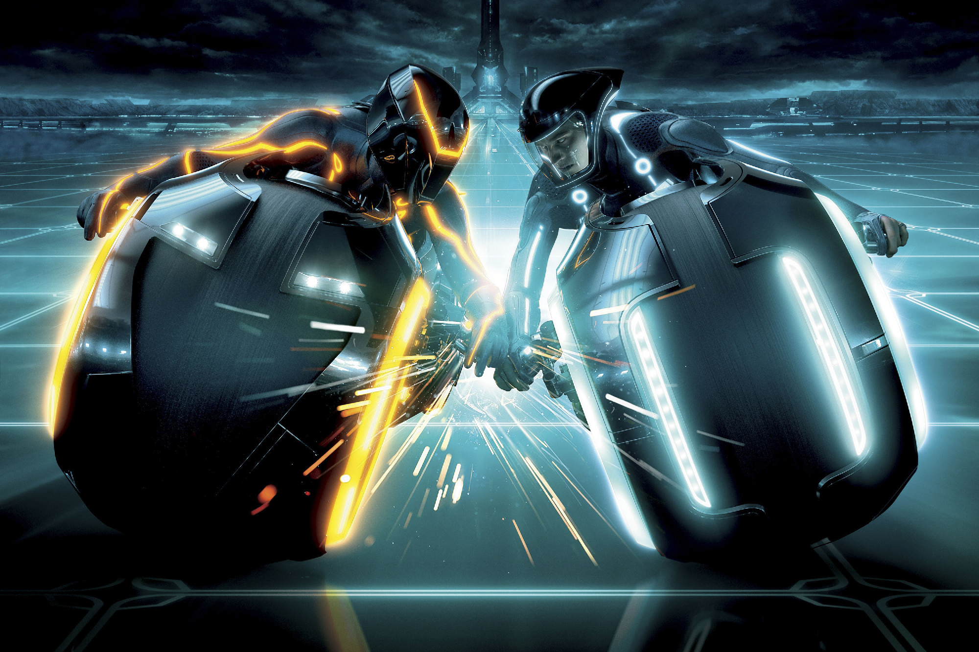 A scene from 'Tron: Legacy'
