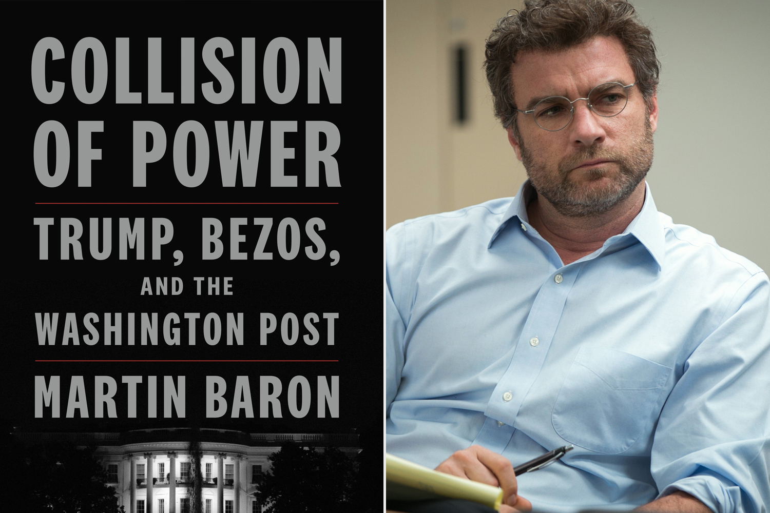 Liev Schreiber to narrate Marty Baron's 'Collision of Power' book