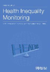 Handbook on health inequality monitoring with a special focus on low- and middle-income countries