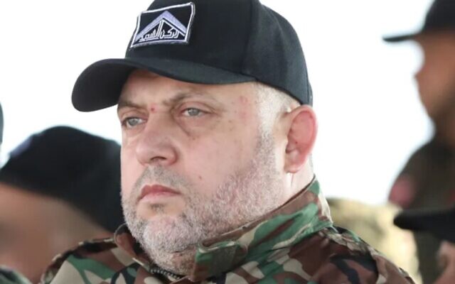 Ayman Nofal, commander of Hamas's Central Gaza Brigade, who was killed in an Israeli airstrike on October 17, 2023 (Social media)