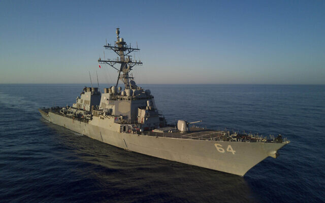 The US Arleigh Burke-class guided-missile destroyer USS Carney (DDG 64) operates in the Mediterranean Sea, July 1, 2017. (US Navy photo by Lt. j.g. Xavier Jimenez/Released)