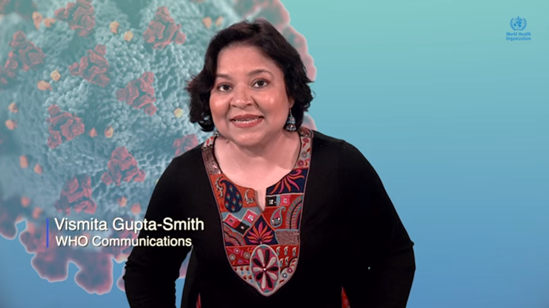 Vismita Gupta-Smith  talking about medical oxygen