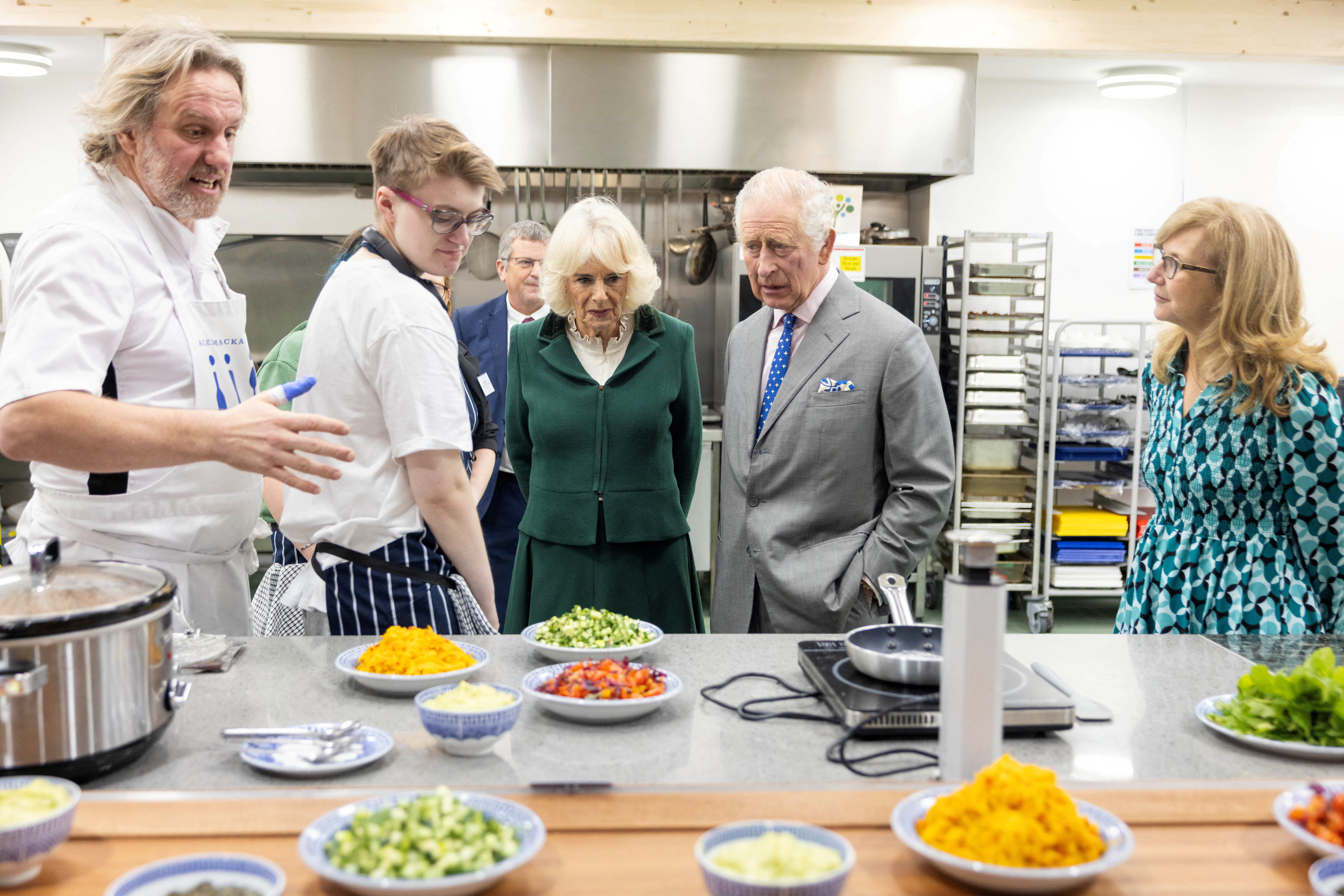 Britain's King Charles and Queen Camilla launch the Coronation Project