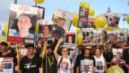Families and supporters of hostages march from Tel Aviv to Jerusalem on Saturday