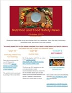 NFS newsletter - October 2023 cover