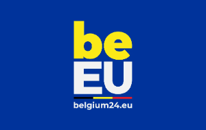 Logo of the Belgian presidency of the Council of the EU