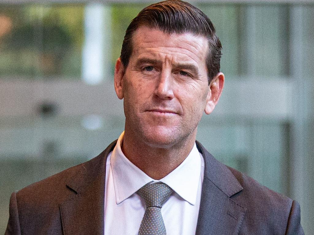 SYDNEY, AUSTRALIA - NewsWire Photos May 05, 2022: Ben Roberts-Smith leaves the Supreme Court in Sydney. Picture: NCA NewsWire / Christian Gilles