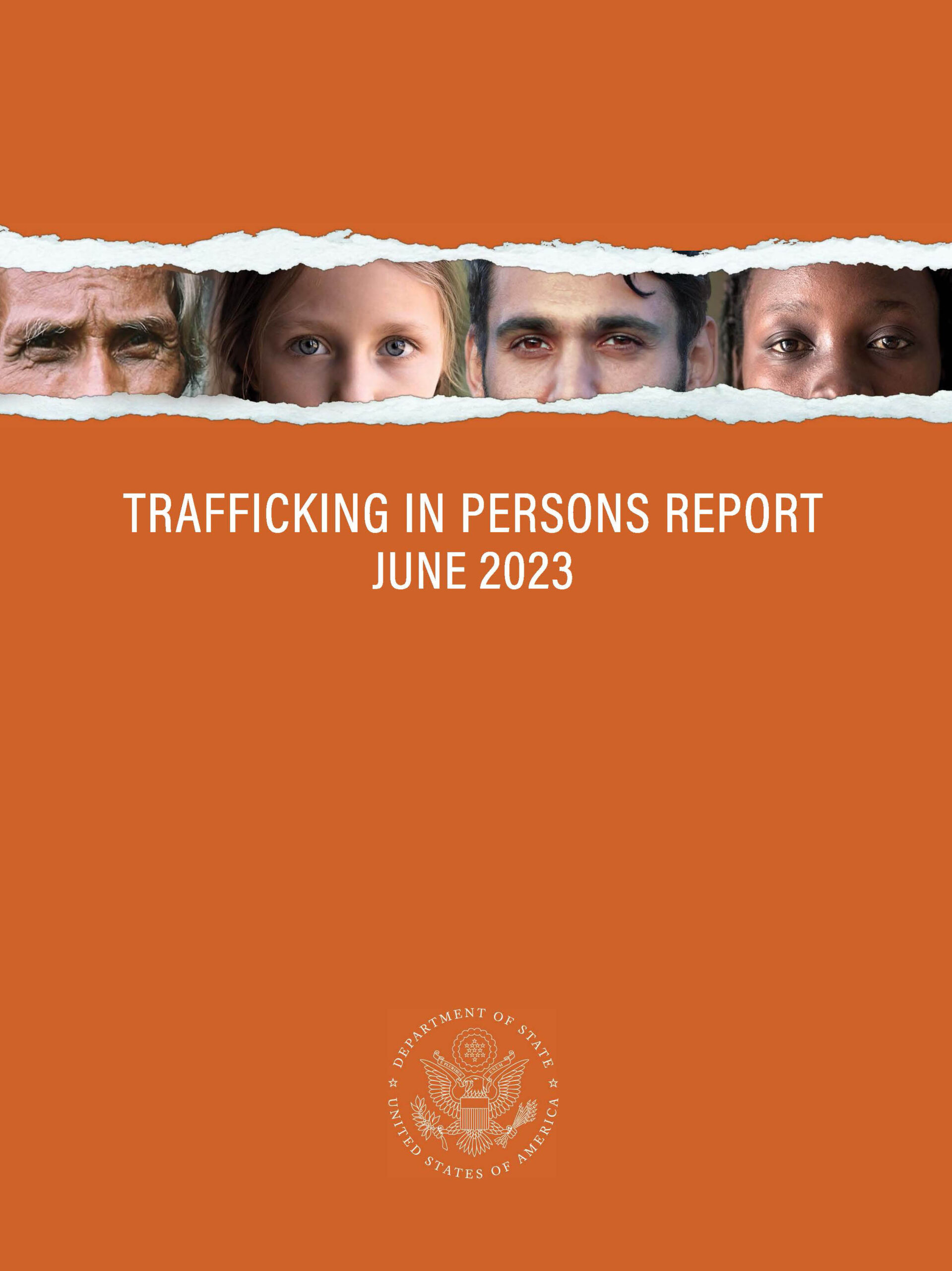 Trafficking in Persons Report June 2023 cover