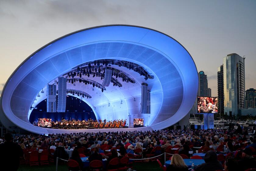 San Diego Symphony's June 30 concert at Rady Shell at Jacobs Park.