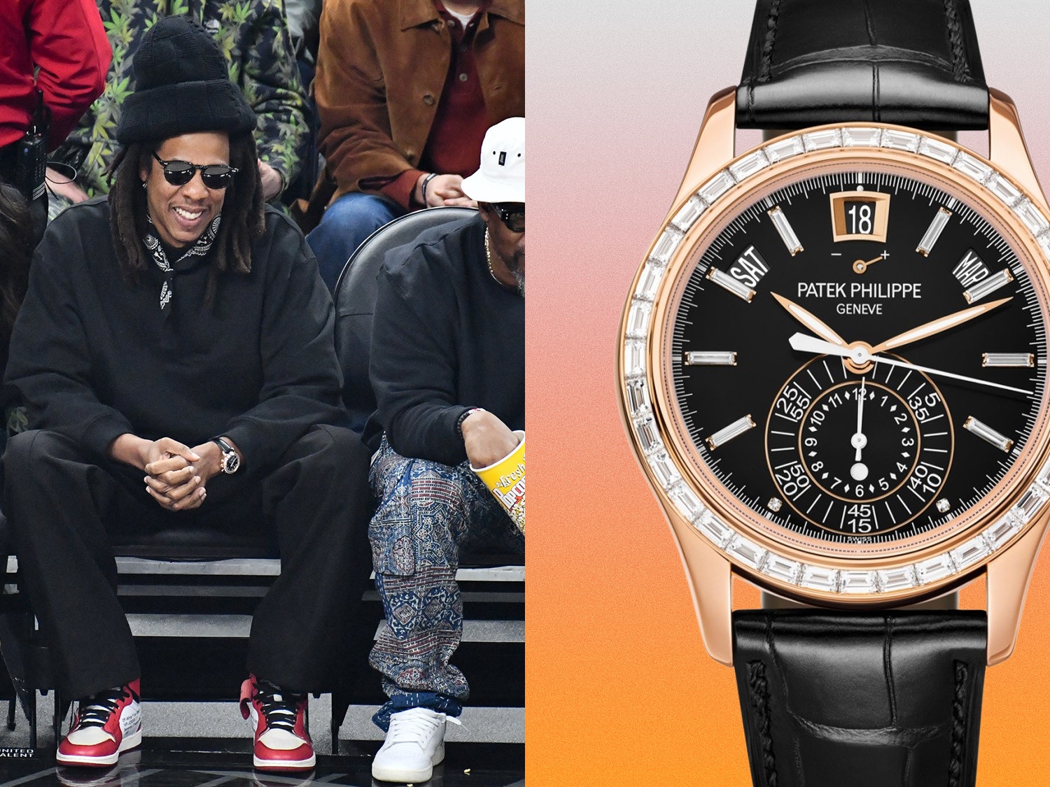 Jay-Z’s $161,000 Patek Philippe Is Studded with Nearly 60 Diamonds