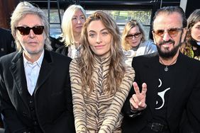 Sir Paul McCartney, Paris Michael Katherine Jackson and Sir Ringo Starr attend the Stella McCartney Womenswear Fall/Winter 2024-2025 show as part of Paris Fashion Week on March 04, 2024 in Paris, France.