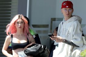 Megan Fox and her boyfriend Machine Gun Kelly arriving in Mexico to spend a few days of rest in an exclusive resort