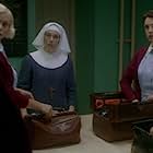 Laura Main, Helen George, and Jessica Raine in Call the Midwife (2012)