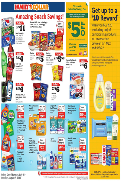 Family Dollar Weekly Ad Preview: (October 8 - October 14 2023)