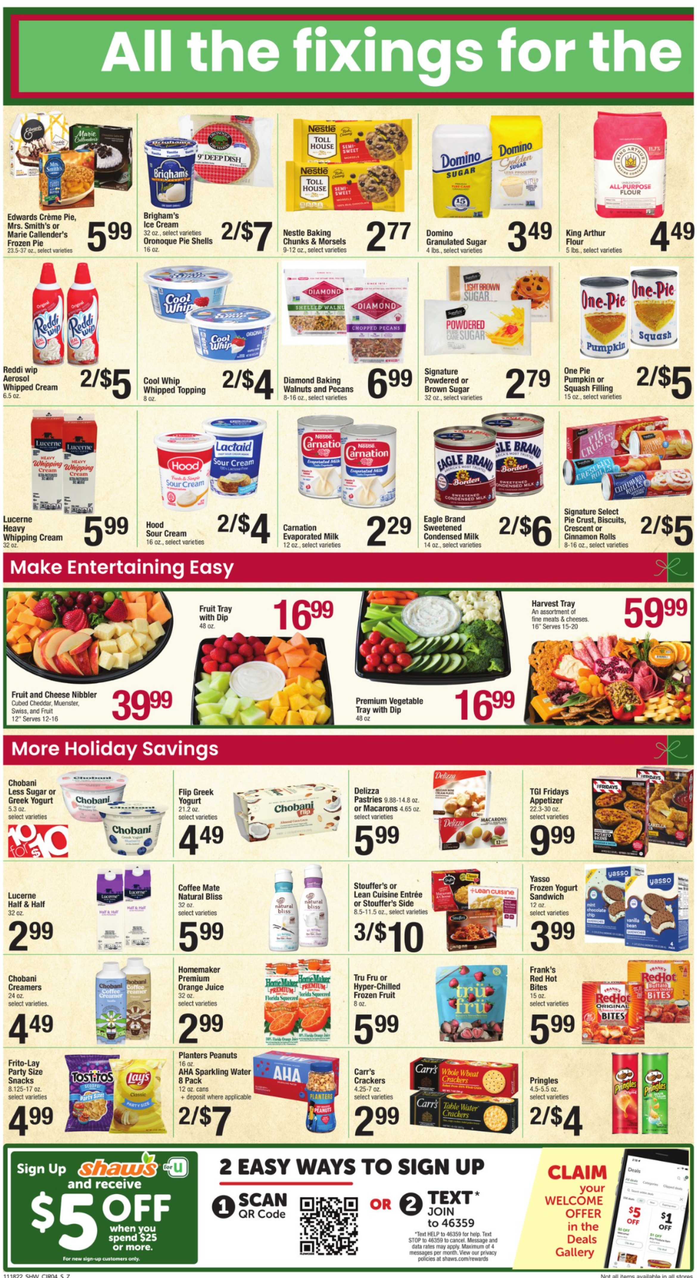 Shaws Weekly Ad Preview: (October 8 - October 14 2023)