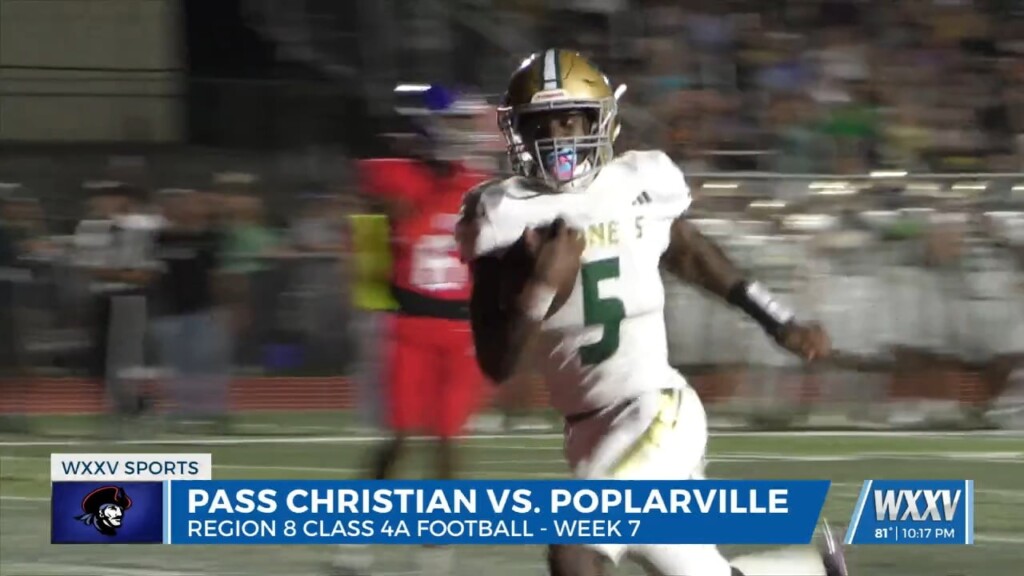 Poplarville Breaks First Place Tie With 31 23 Win At Pass Christian
