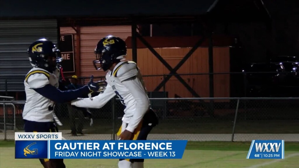 The Gautier Gators Are Headed To South State With A Final Score Of 36 34 Over Florence