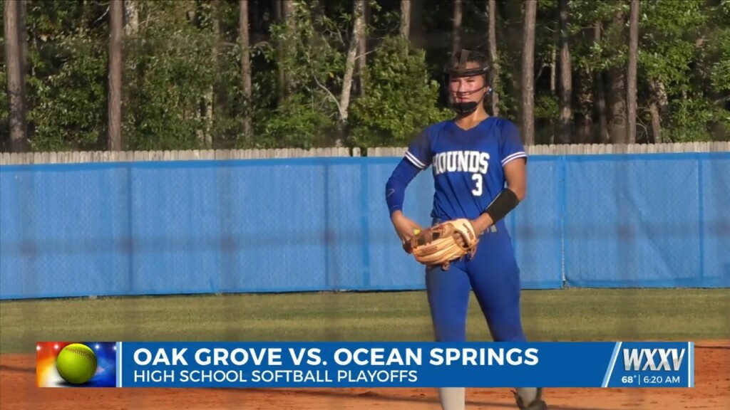 The Lady Greyhounds Of Ocean Springs Advance To Round Two Of The Playoffs After Defeating Oak Grove 6 4