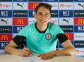 Kai Trewin has signed a new deal with Melbourne City. Picture Melbourne City FC
